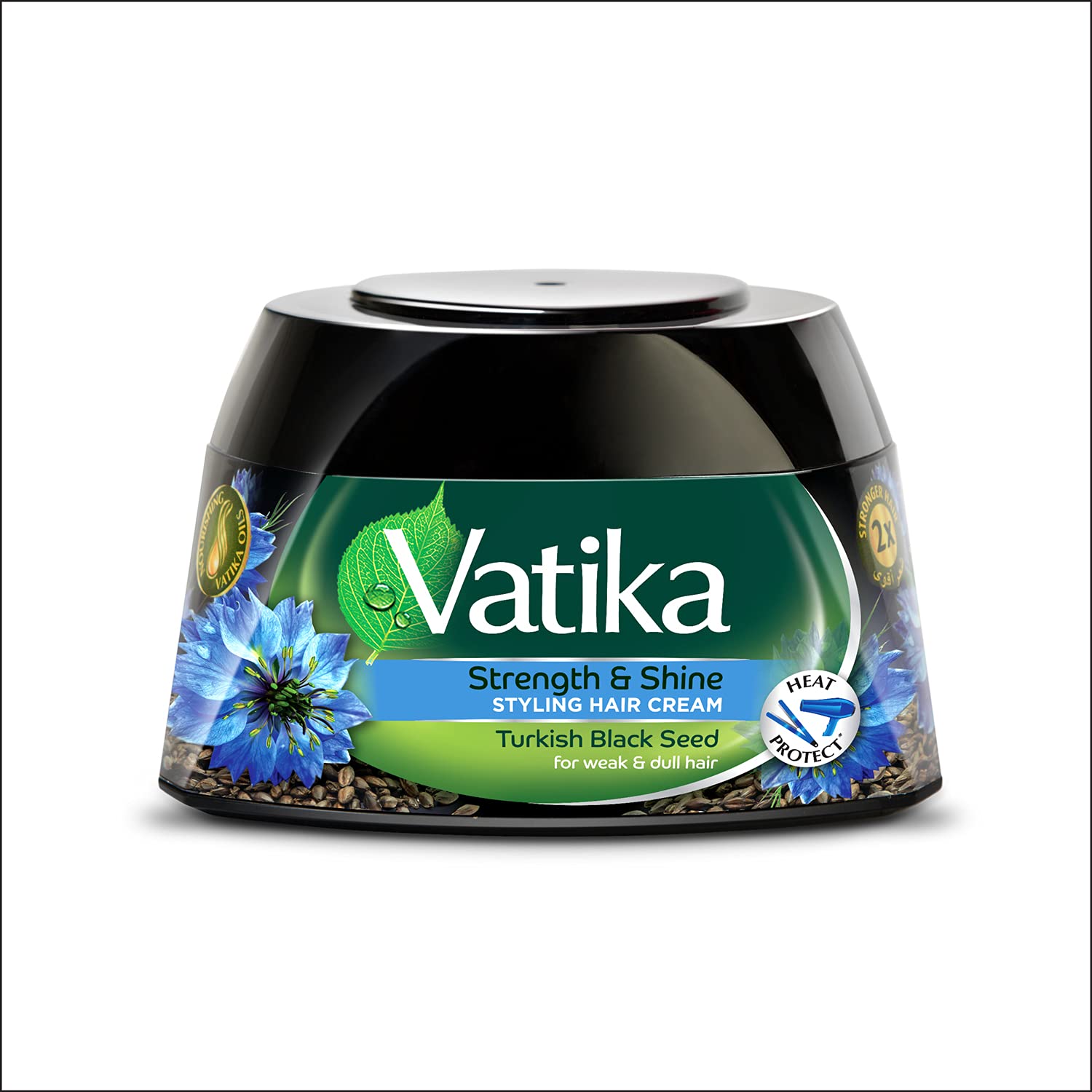 Vatika Naturals Strength & Shine Styling Hair Cream (140ml) - Turkish Blackseed