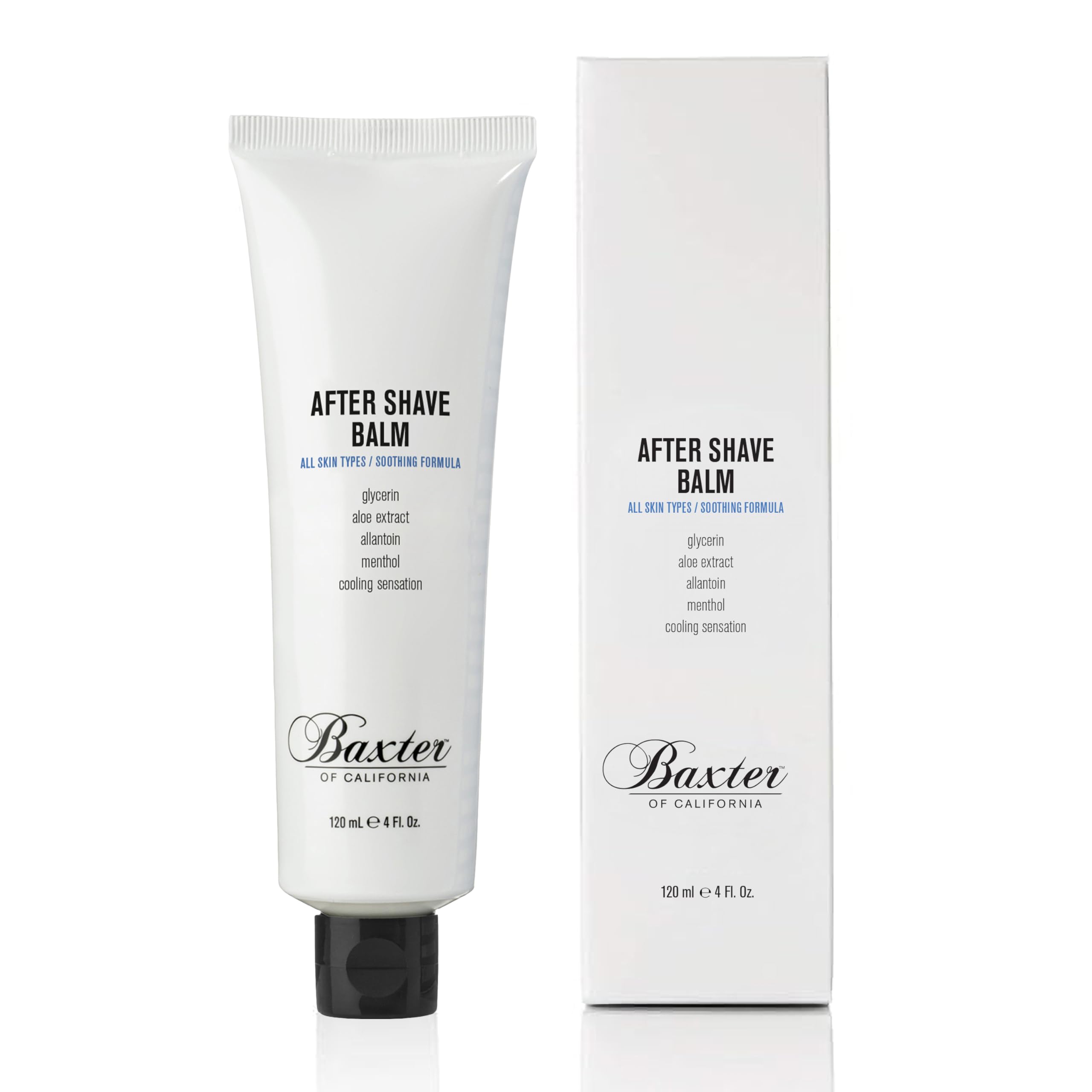 Baxter of California Men's After Shave Balm for Men - Cooling Sensation | 4 Fl Oz