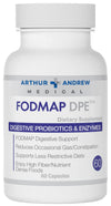 Arthur Andrew Medical FODMAP DPE Probiotic Enzyme Supplement for FODMAP Intolerance - 60 Capsules Vegan Non-GMO