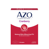 AZO Urinary Tract Health Cranberry Caplets - 50 Count | Fast Urinary Support