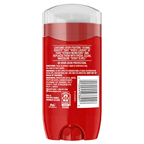 Old Spice High Endurance Deodorant - Pure Sport (Pack of 5)