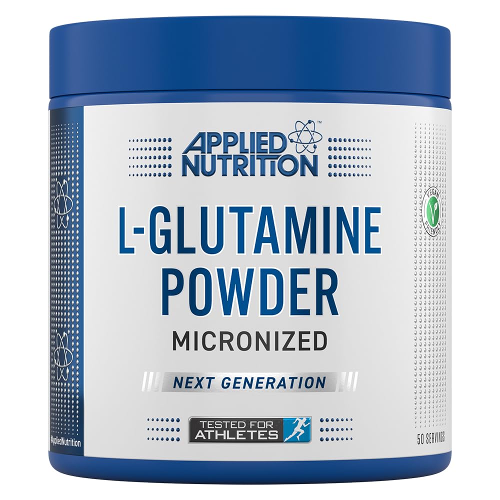Applied Nutrition L-Glutamine Powder Micronized, 250G (50 Servings)