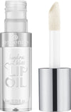 Essence Hydra Kiss Lip Oil - Classy Glassy | Hyaluronic Acid & Vitamin E Infused | Vegan Lip Gloss for Intense Hydration & Glossy Finish | 4 ml
