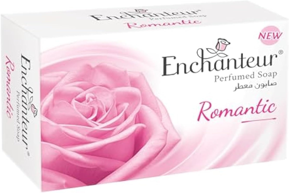 Enchanteur Romantic Rose & Jasmine Luxurious Bathing Soap 125g