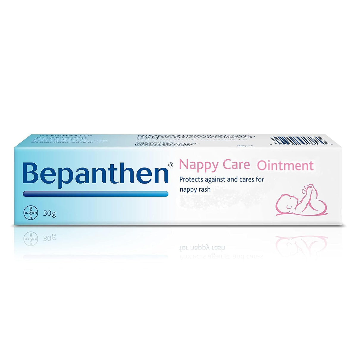 Bepanthen Protective Baby Ointment 30g - Nappy Rash Protection & Care Formula