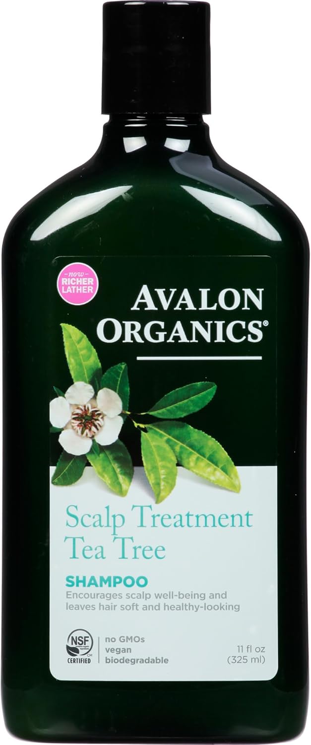 Avalon Organics Tea Tree Scalp Treatment Shampoo - 325ml
