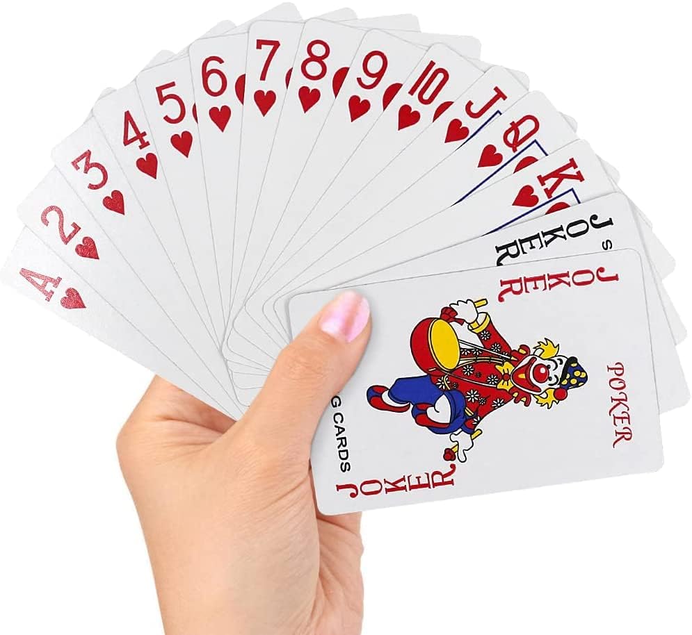 OneNine Standard Playing Cards – 2 Pack Professional Poker Cards for Texas Hold'em, Blackjack, Euchre & More