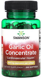 Swanson Garlic Oil Concentrate: Heart & Immune Support (250 Softgels)