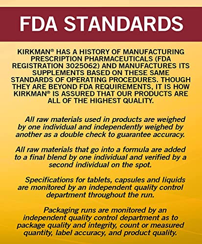 Kirkman Alpha Lipoic Acid 50mg Hypoallergenic - Antioxidant Nerve Support, 90 Capsules