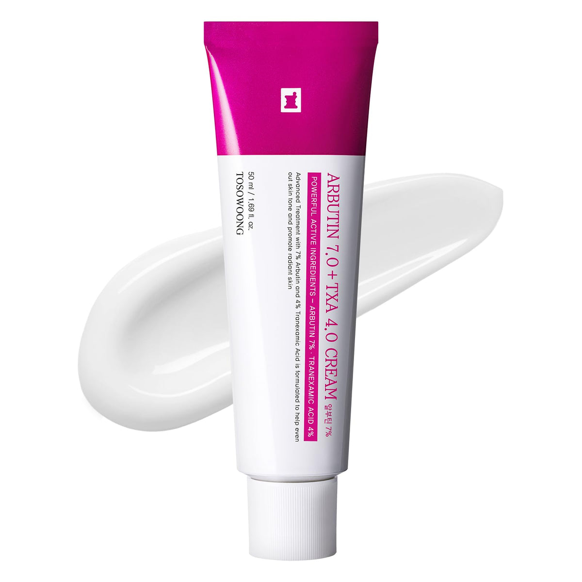 TOSOWOONG Arbutin 7% + Tranexamic Acid 4% Cream – Dark Spot & Pigmentation Treatment