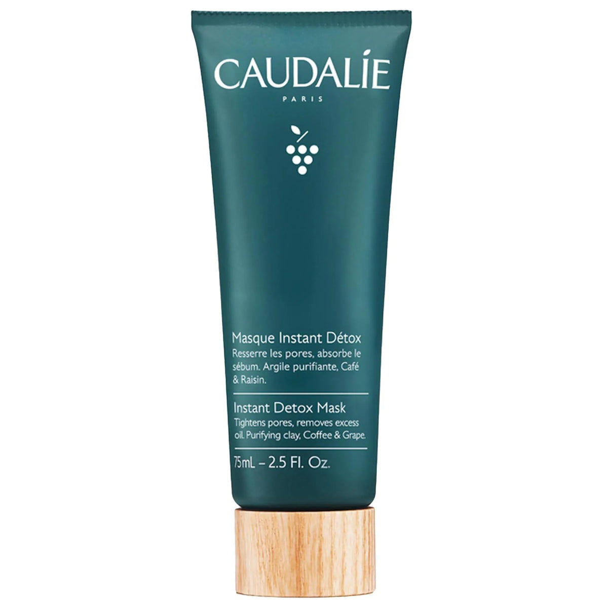 Caudalie Vinoclean Instant Detox Mask (75ml) - Purify & Revitalize Your Skin