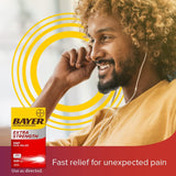 Bayer Aspirin Extra Strength 500mg, 100 Tablets – Pain & Fever Relief