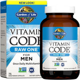 Garden of Life Vitamin Code Raw 1 Men's Multivitamin - 75 Veg Caps