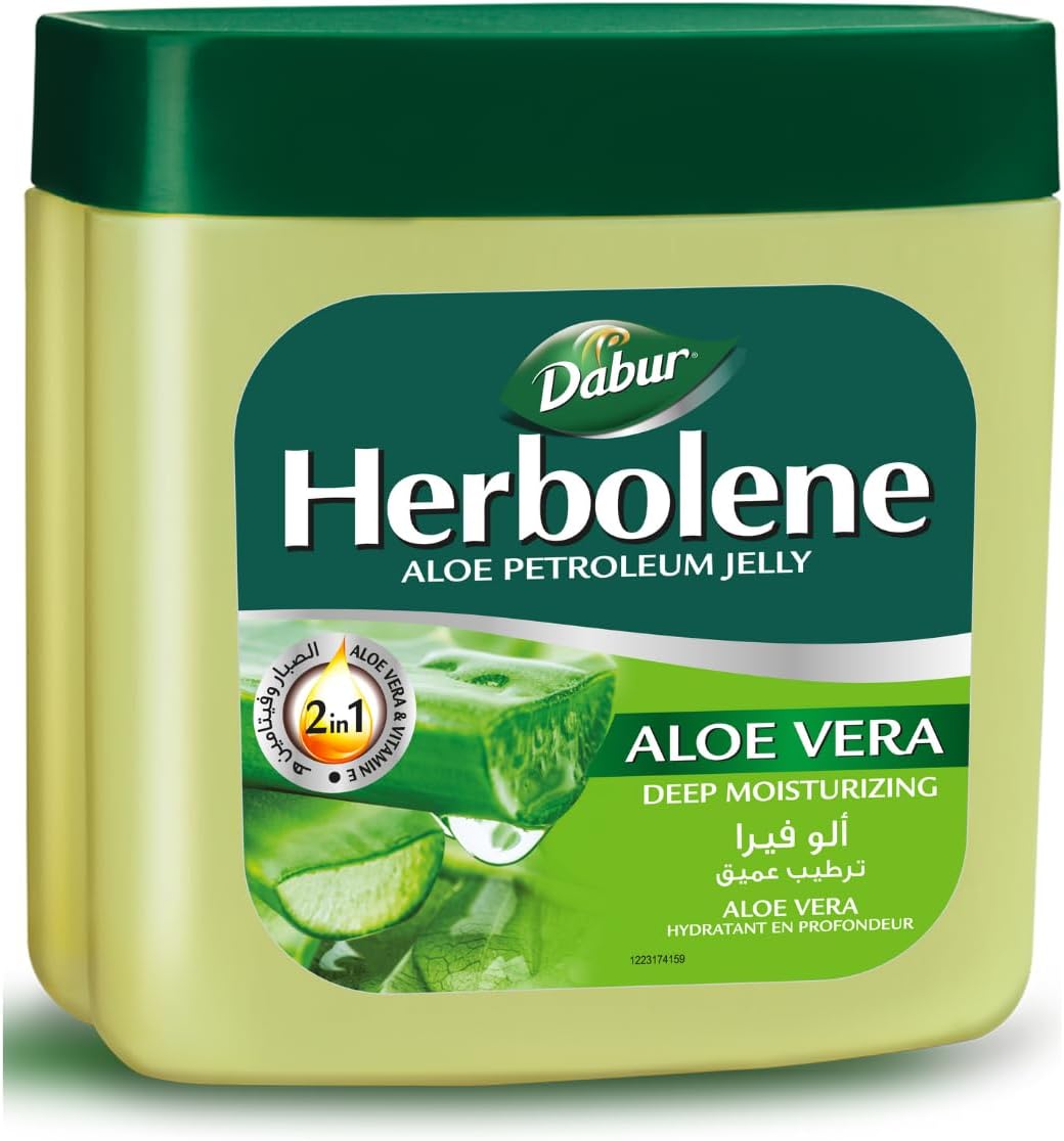 Dabur هربولين جل الصبار و الفازلين ٢٢٥ مل - يهدئ البشرة الجافة و الخشنة