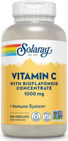 Solaray Vitamin C with Bioflavonoids - 1000mg (250 VegCaps)