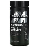 MuscleTech Platinum Multivitamin Unflavored, 90 Capsules
