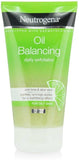 Neutrogena Oil Balancing Daily Exfoliator with Lime Face Wash for Oily Skin - 150ml