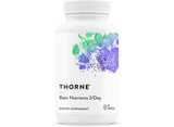 THORNE Basic Nutrients 2/Day - فيتامينات متعددة يومية شاملة ذات توافر حيوي مثالي - تركيبة فيتامينات ومعادن - خالية من الجلوتين ومنتجات الألبان والصويا - 60 كبسولة - 30 وجبة 