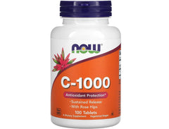 Now Foods فيتامين سي-1000 إطلاق مستدام - 100 قرص 