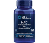 Life Extension NAD+ Cell Regenerator and Resveratrol Elite, NIAGEN nicotinamide riboside, Trans-resveratrol, quercetin, Fisetin, for Longevity, Energy, and oxidative Stress, 30 Vegetarian Capsule