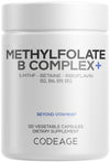 Methyl-Elite Methylation Supplements - 5 MTHF, Methylcobalamin 1000mcg Methylated Vitamin B12, Riboflavin, Betaine, Vitamins B6, Methylfolate - Methylation Cycle MTHFR - 2 Months Supply - 120 Capsules