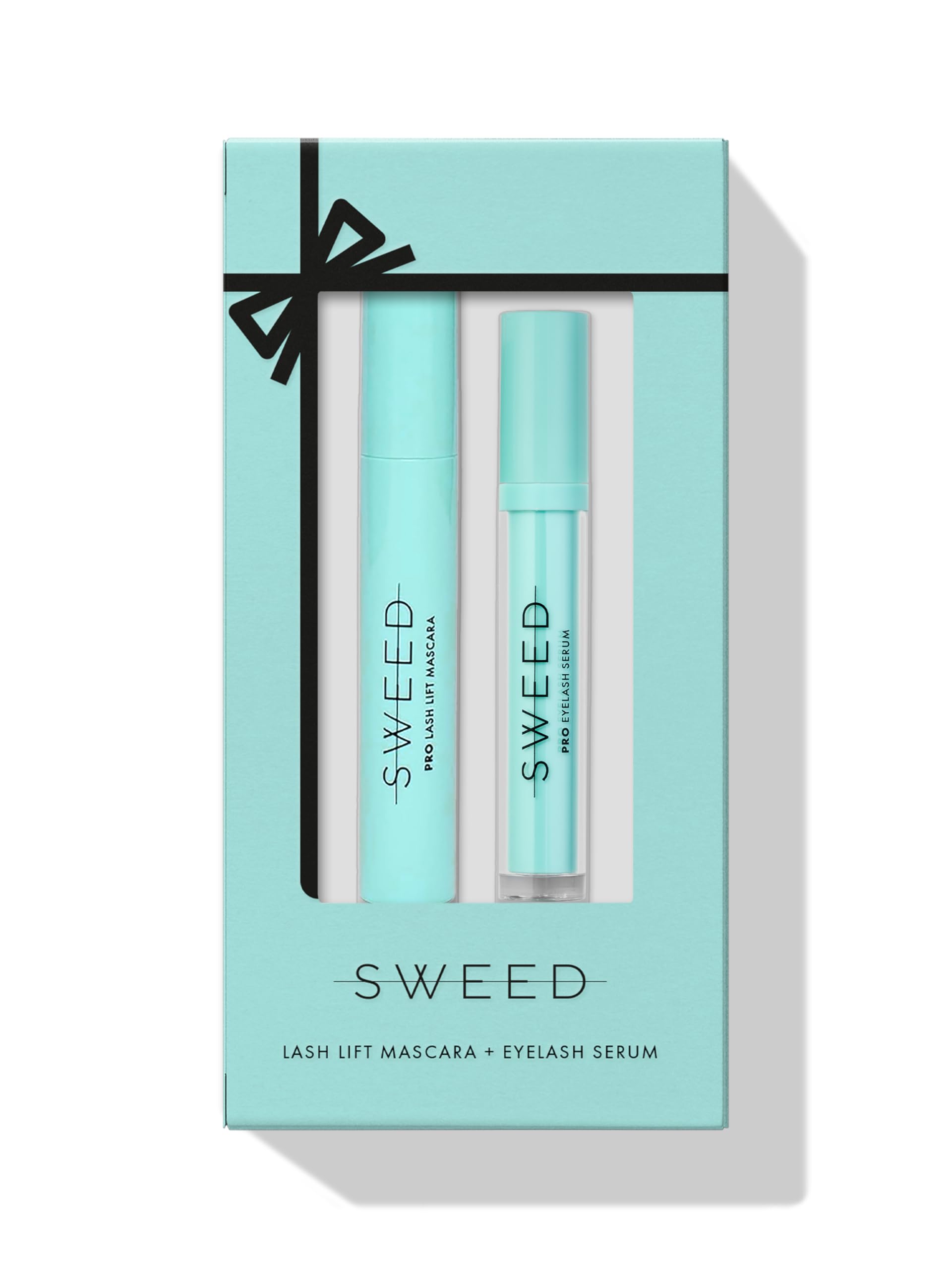 Sweed Lash Lift Mascara + Eyelash Growth Serum Set - Volumizing & Nourishing