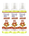 100% Pure Argan Oil Moisturizing 118ml Nourishing Hair Care Oil Pack of 3