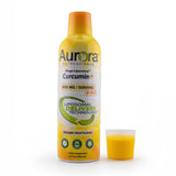 Aurora Nutrascience Mega-Liposomal Curcumin + Vitamin C - Organic Fruit Flavor - 450mg per Serving - 16 fl oz