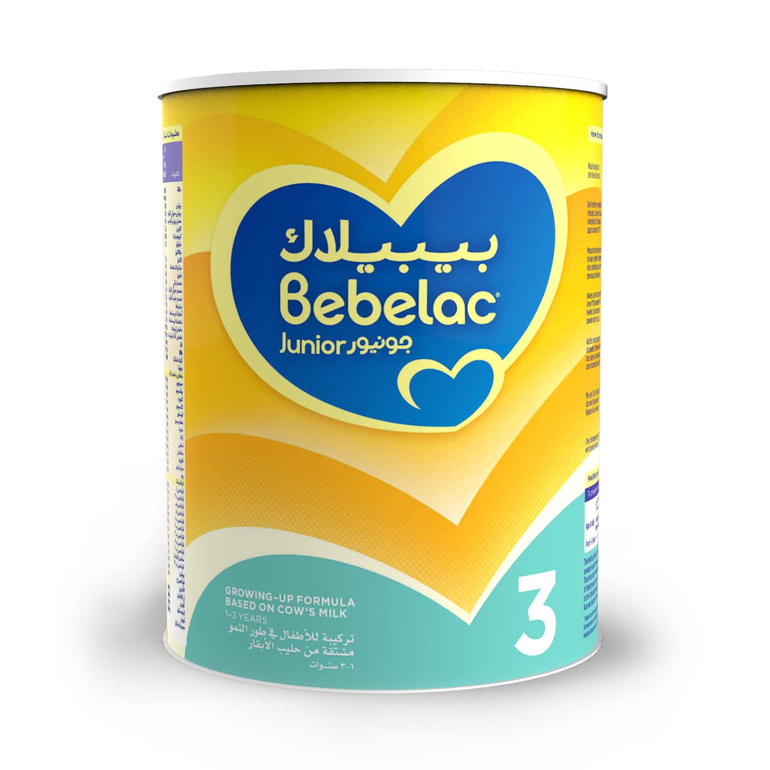 Bebelac Junior 3 Growing Up Milk Powder - Stage 3 (1-3 Years), 400g