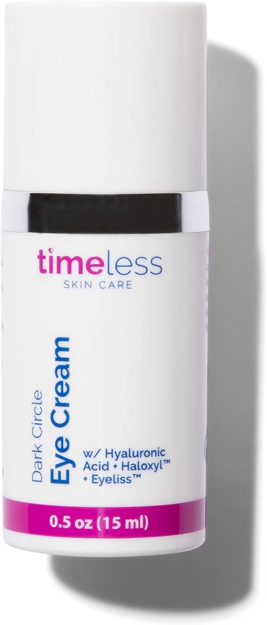 Timeless Dark Circle Eye Cream (0.5 oz) - Reduce Puffiness & Dark Circles