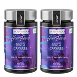 Kapiva Ayurvedic Testosterone Support, 19 Herbs - High Strength, 2 Pack
