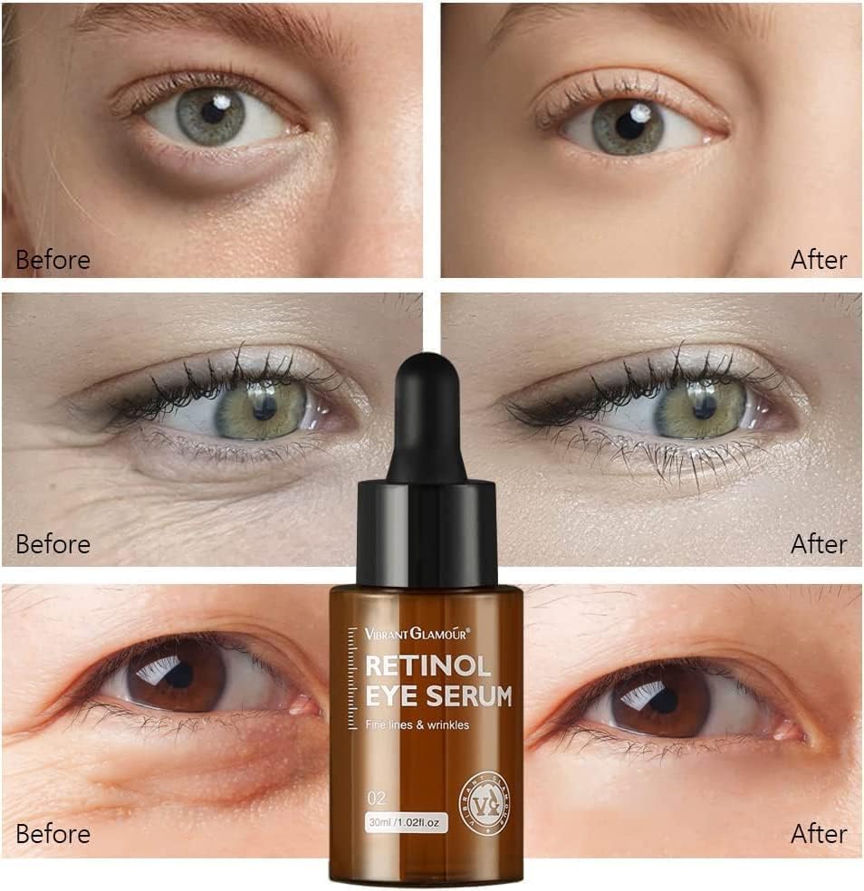 Vibrant Glamour Anti-Aging Retinol Cream & Serum Duo