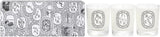 Diptyque Baies & Figuier Scented Candle Gift Set (3 x 70g) - Festive Fragrance Trio