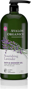 جل حمام عضوي باللافندر من Avalon Organics، مهدئ ٩٤٦ مل