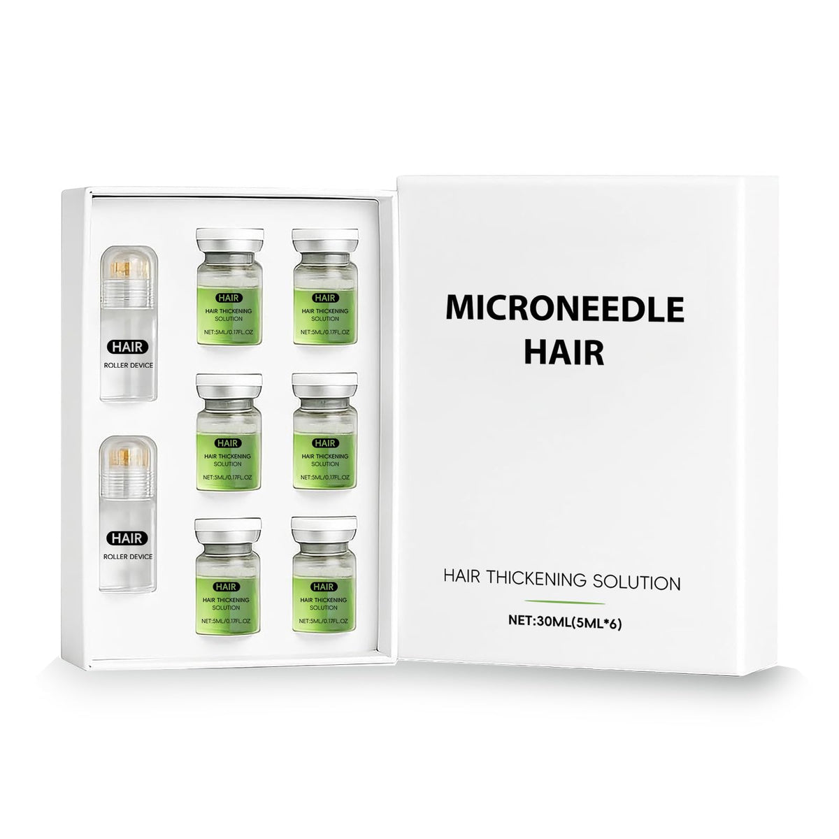 Hair Regrowth System - Advanced Growth Care with Peppermint & Ginger, Thicker Healthier Hair