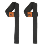 MuscleBlaze Wrist Supporter Weight Lifting Straps | Gym & Deadlift Grip Enhancer (Black Free Size)