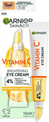 Garnier Eye Cream with 4% Vitamin C - Whitening, Dark Circle Brightener