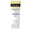 Neutrogena كريم واقي من الشمس بأكسيد الزنك خفيف الملمس SPF ٥٠ - ٣ أونصة سائلة (عبوة من ٣ قطع)