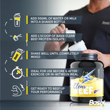 Basix Beef Protein Isolate - Energy Fusion - 4.4lb