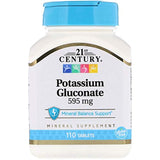 21st Century Potassium 595mg - 110 Tablets for Daily Support