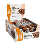 Born Winner DELUX Crunchy Choco Brownie Protein Bar - 12 x 64g