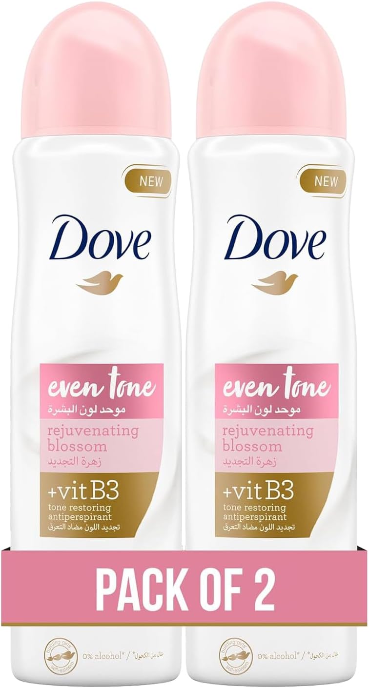 Dove Advanced Care Even Tone Antiperspirant 48H Protection 2-Pack