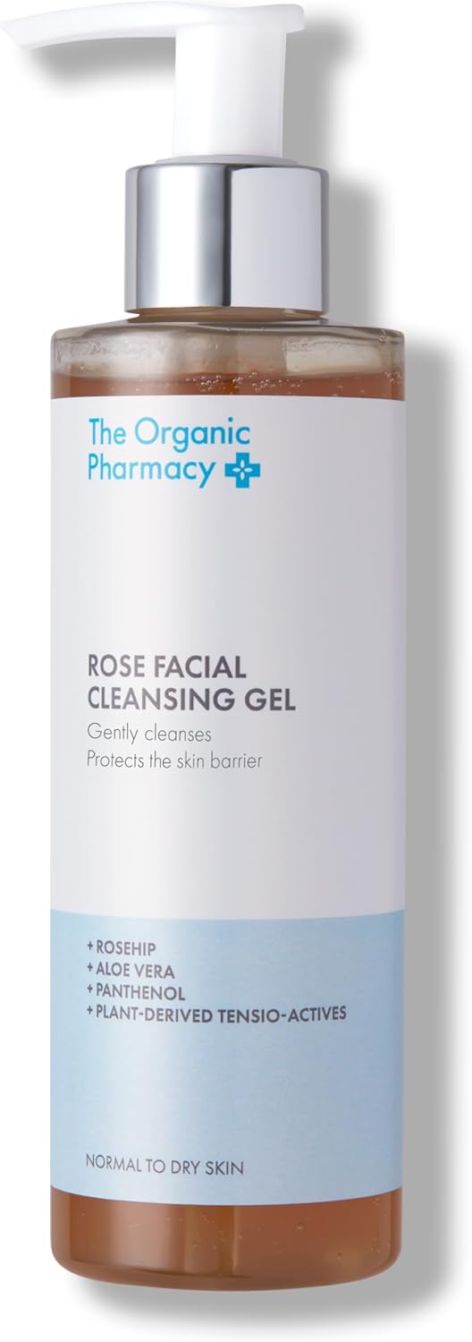 THE ORGANIC PHARMACY ROSE FACIAL CLEANSING GEL 100ML