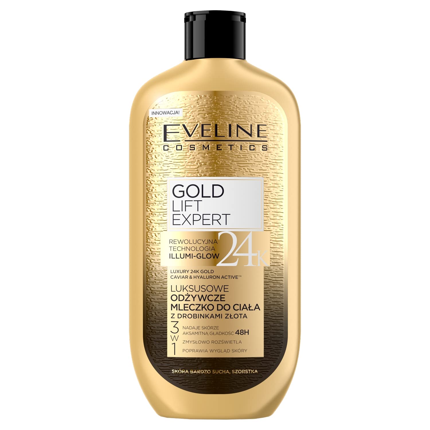 Eveline Expert 24K Gold Nourishing Body Lotion - Hydrating 350ml