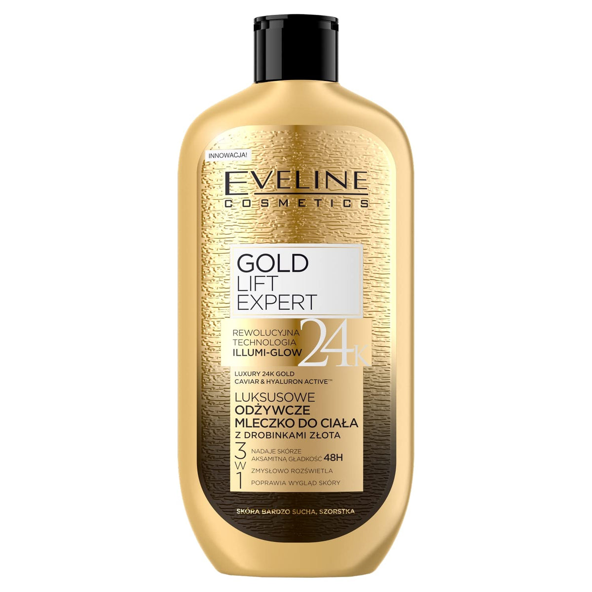 Eveline Expert 24K Gold Nourishing Body Lotion - Hydrating 350ml