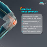 Tynor Knee Support Sportif (Neo) - Grey, XL