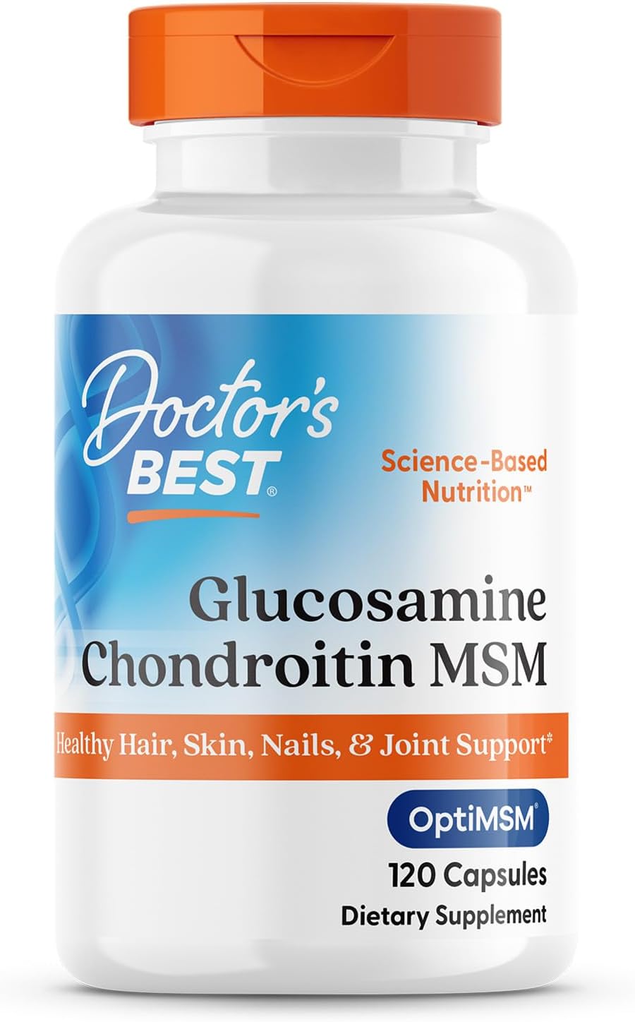 Doctor's Best Glucosamine Chondroitin MSM - Joint Support, 360 Veggie Caps