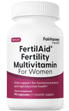 Fairhaven Health FertilAid for Women - 90 Veggie Caps, Fertility Support Supplement