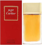 Cartier Must de Cartier Eau de Toilette, Oriental, for Women, 3.3 oz
