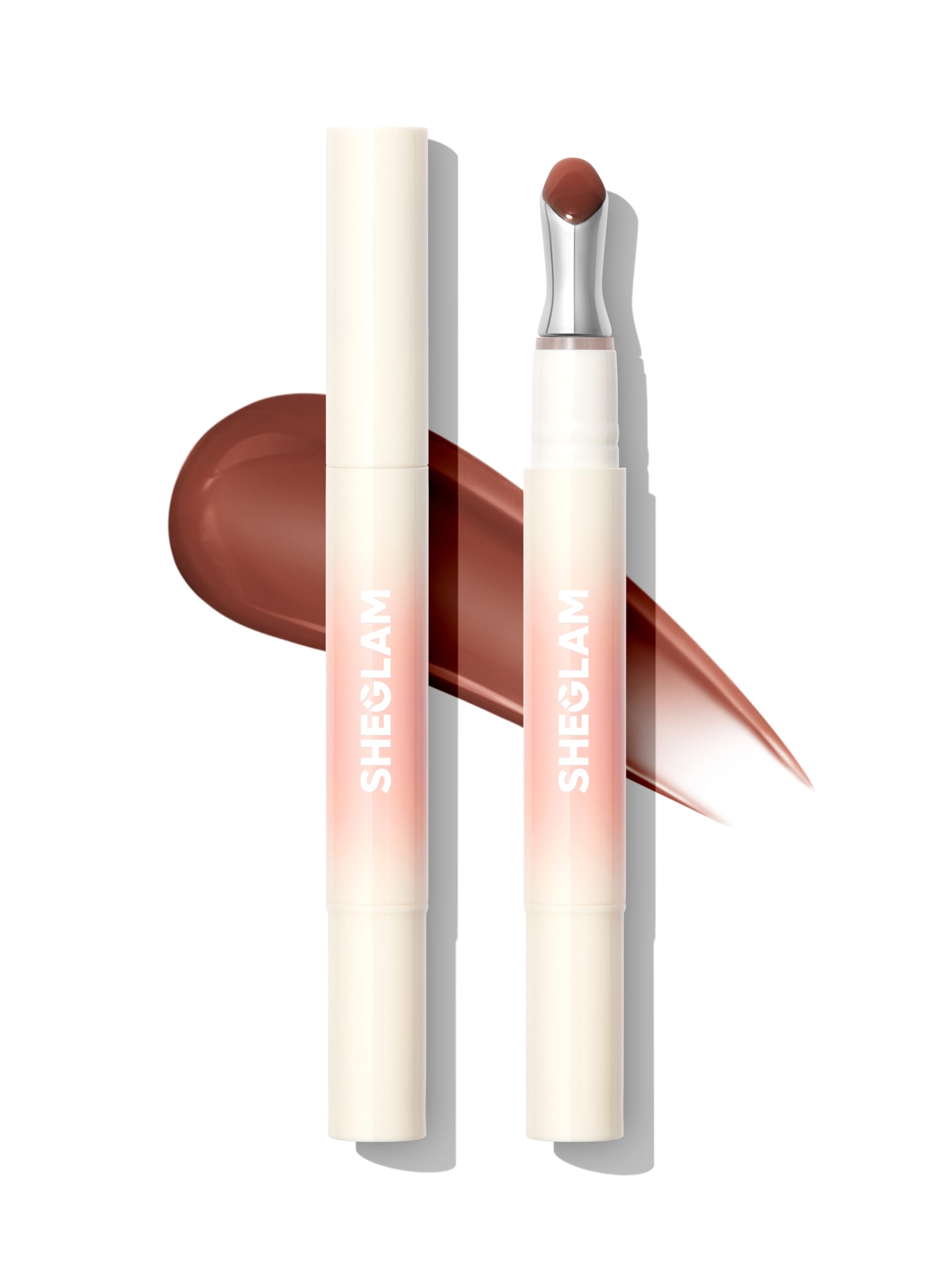SHEGLAM Hydrating Lip Gloss - Cruelty-Free Plumping Peptides-Toffee Kiss